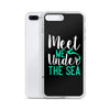 Meet Me Under the Sea iPhone Case Black - Splashing Apparel