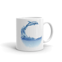 Aqua Dolphin Mug - Splashing Apparel