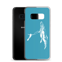 High Five Samsung Case Blue - Splashing Apparel