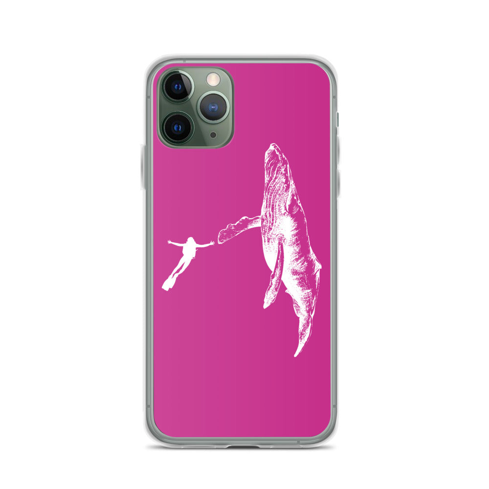High Five iPhone Case Pink - Splashing Apparel