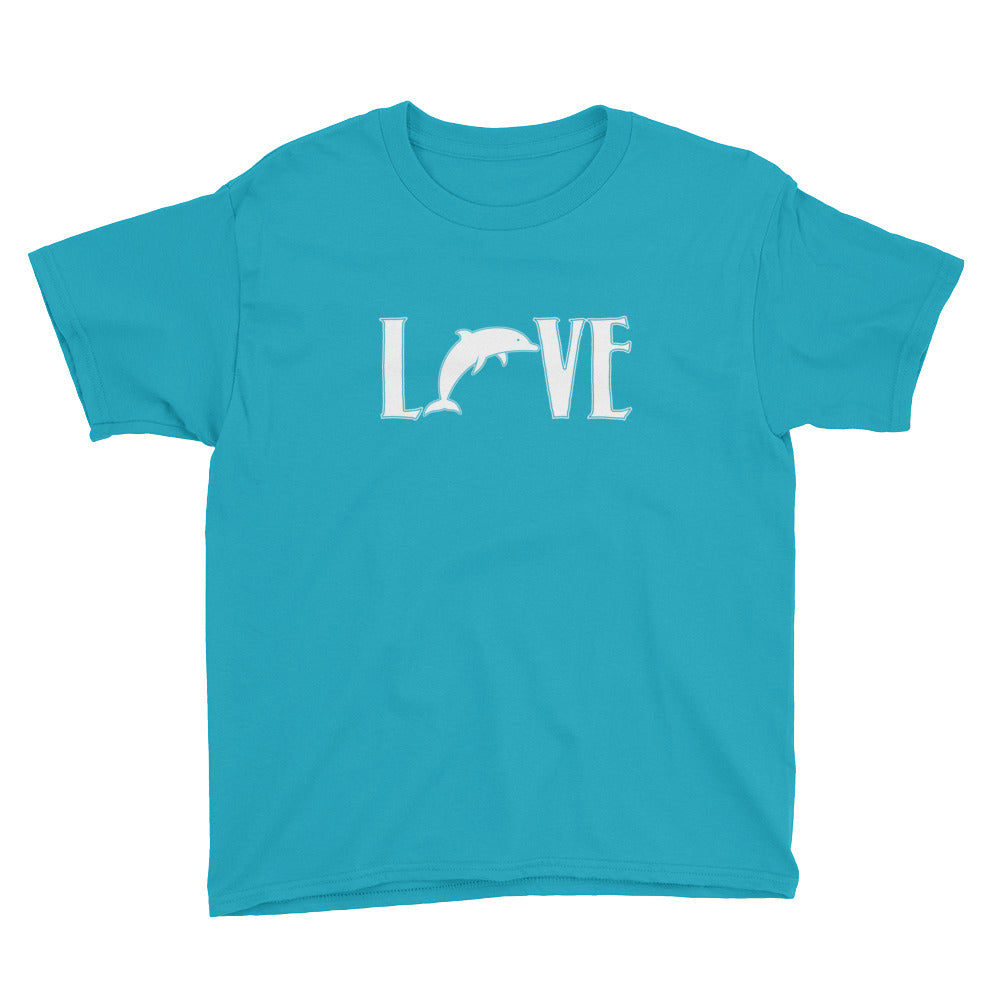 Love Dolphins Kids Shirt - Splashing Apparel