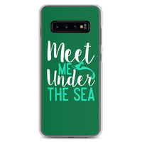 Meet Me Under the Sea Samsung Case Green - Splashing Apparel