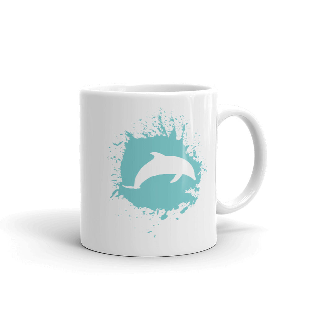 Dolphin Splash Mug