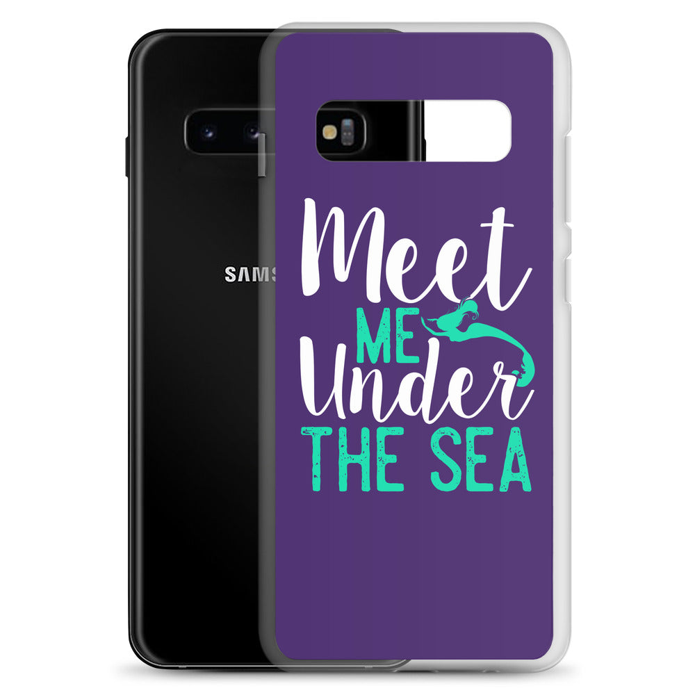 Meet Me Under the Sea Samsung Case Purple - Splashing Apparel