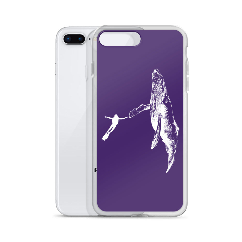 High Five iPhone Case Purple - Splashing Apparel