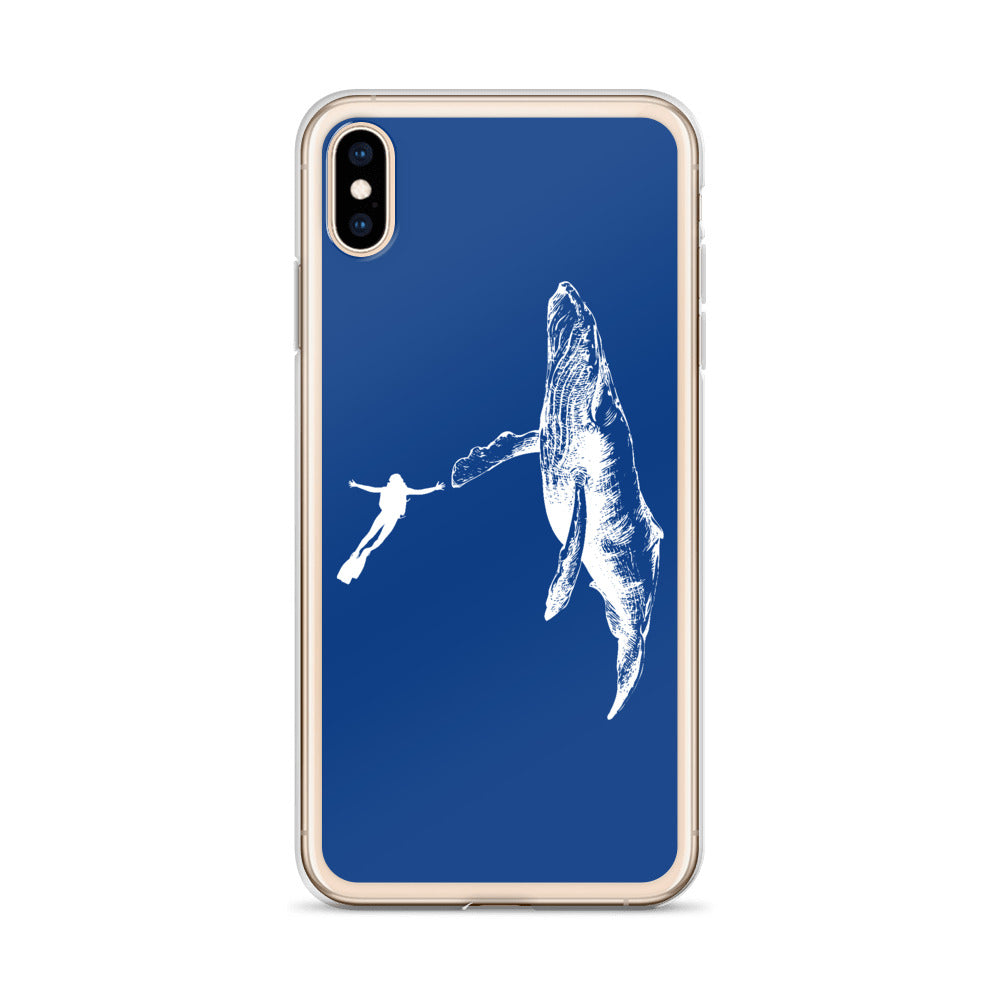 High Five iPhone Case Dark Blue - Splashing Apparel