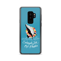 Entangle Leis Samsung Case Blue - Splashing Apparel