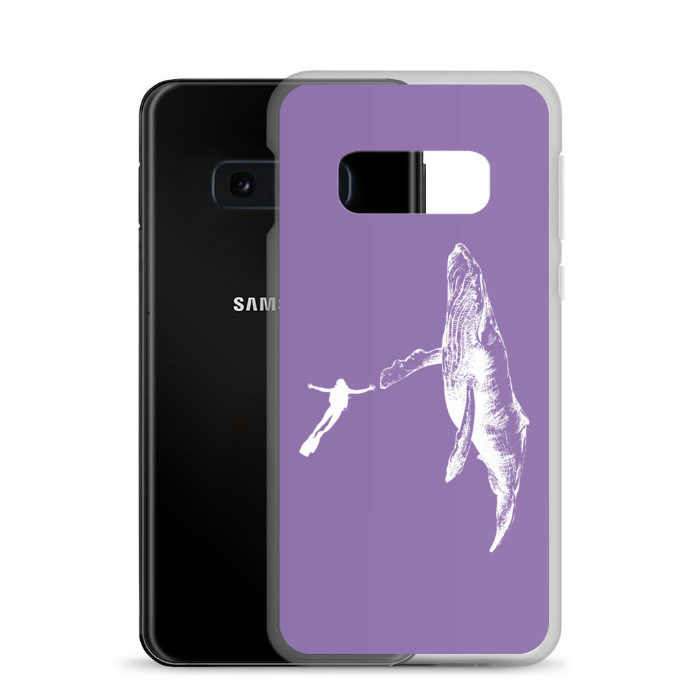 High Five Samsung Case Purple - Splashing Apparel