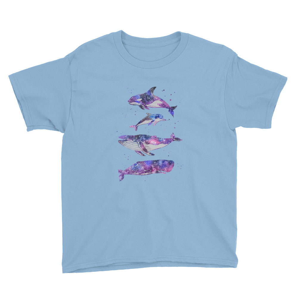 Stary Whales Kids Shirt - Splashing Apparel