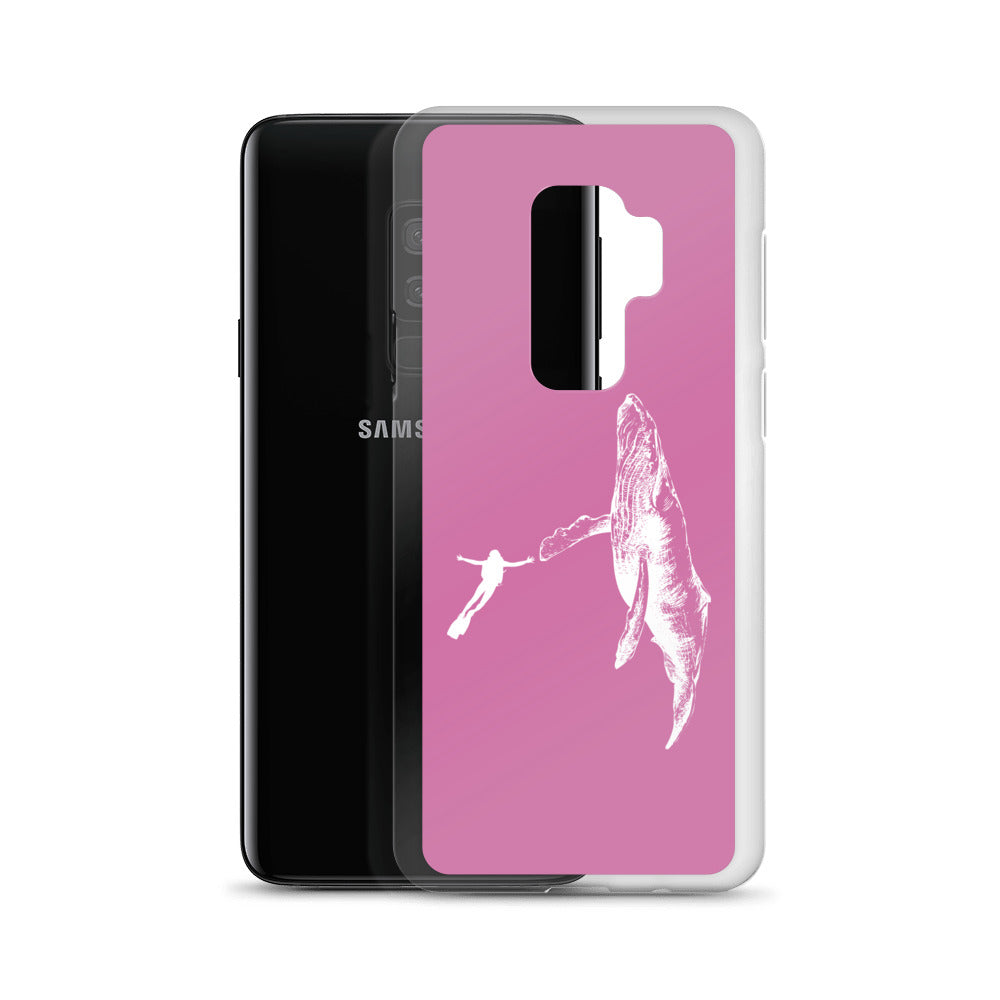High Five Samsung Case Pink - Splashing Apparel