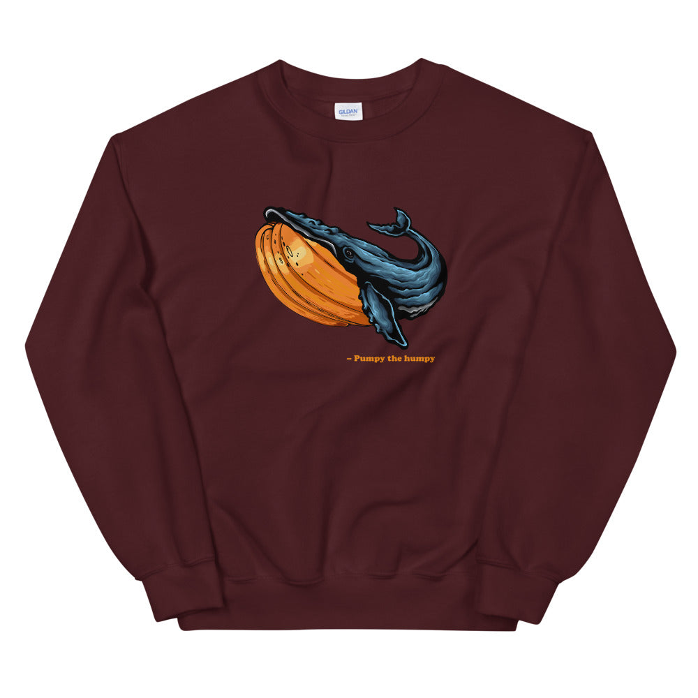 Pumpy the Humpy Sweatshirt - Splashing Apparel