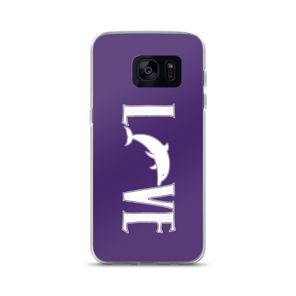 Love Dolphins Samsung Case - Splashing Apparel