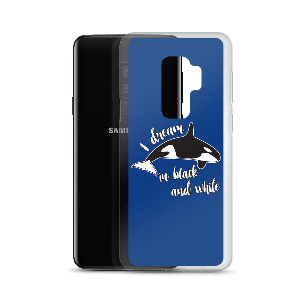 Dream of Black & White Samsung Case - Splashing Apparel