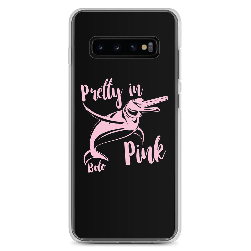 Pretty in Pink Samsung Case Black - Splashing Apparel