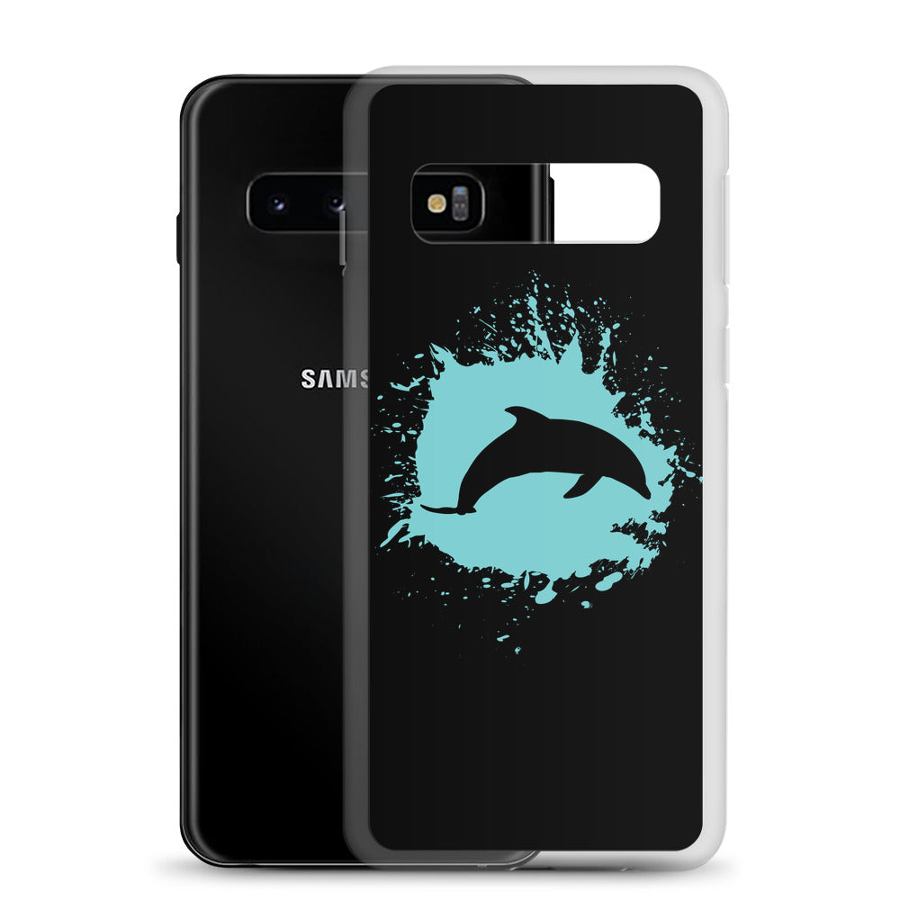 Dolphin Splash Samsung Case - Splashing Apparel