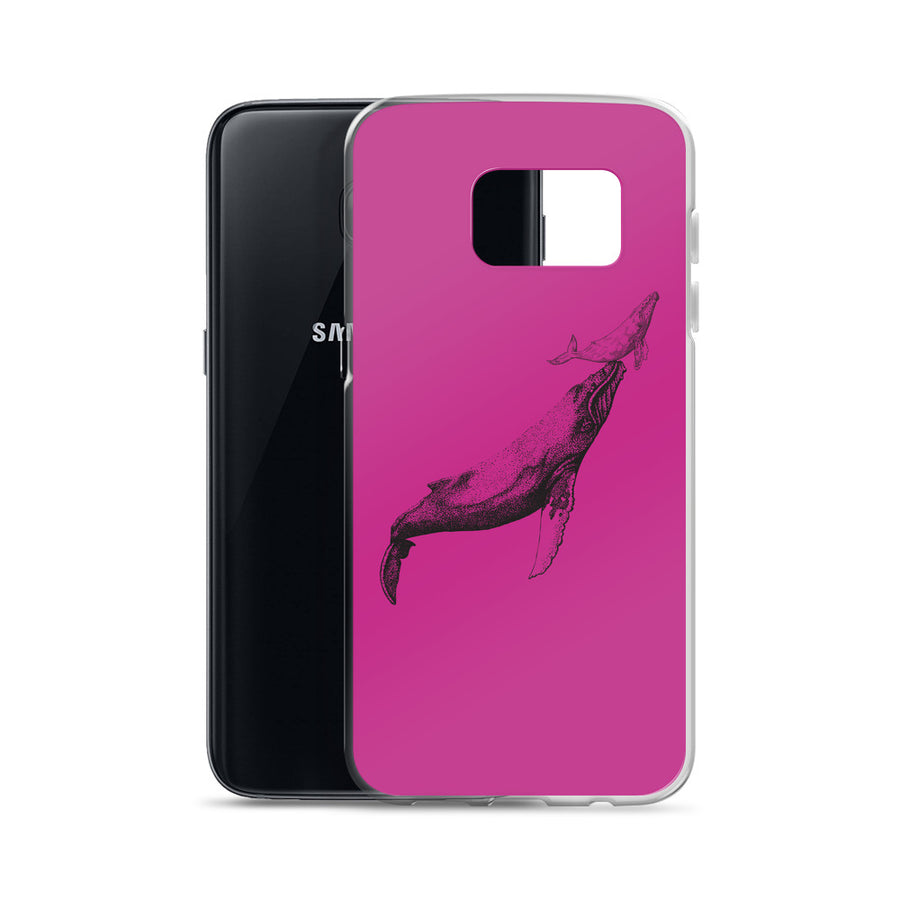 First Breath Samsung Case Pink - Splashing Apparel