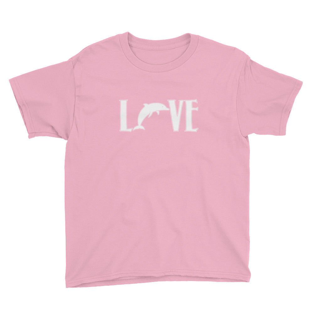 Love Dolphins Kids Shirt - Splashing Apparel