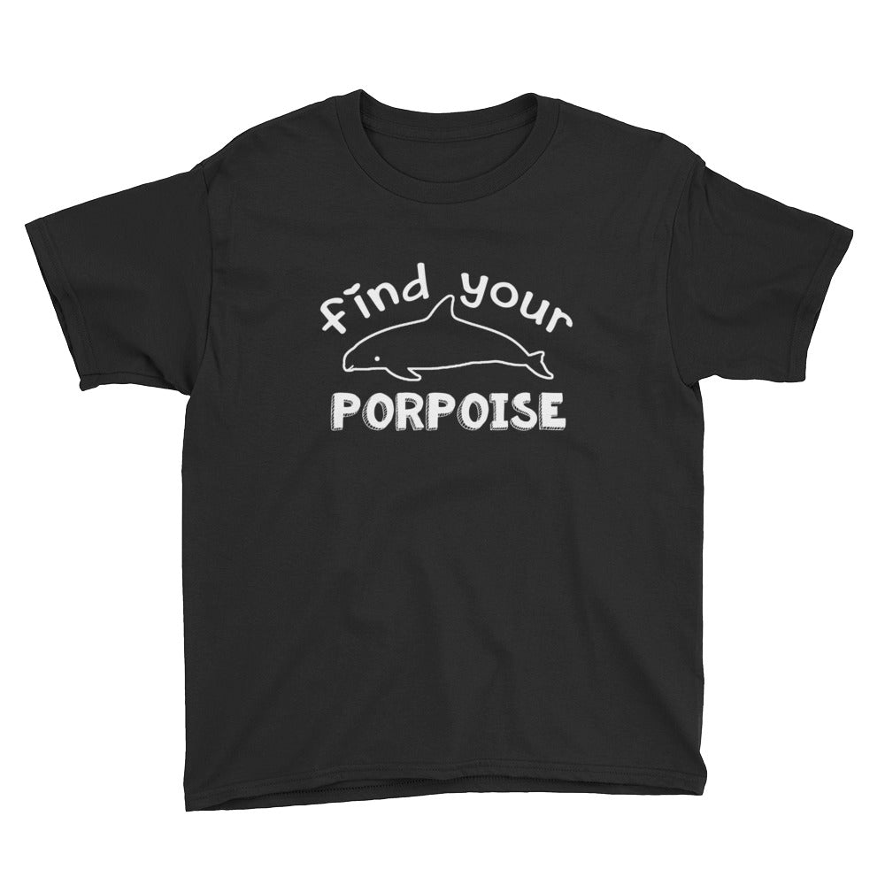 Find Your Porpoise Kids Shirt - Splashing Apparel