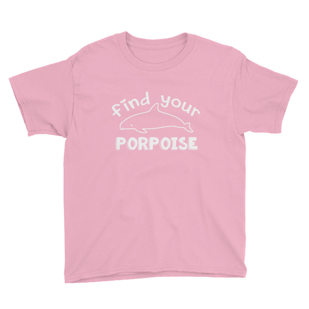 Find Your Porpoise Kids Shirt - Splashing Apparel