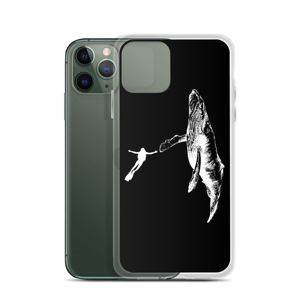 High Five iPhone Case Black - Splashing Apparel
