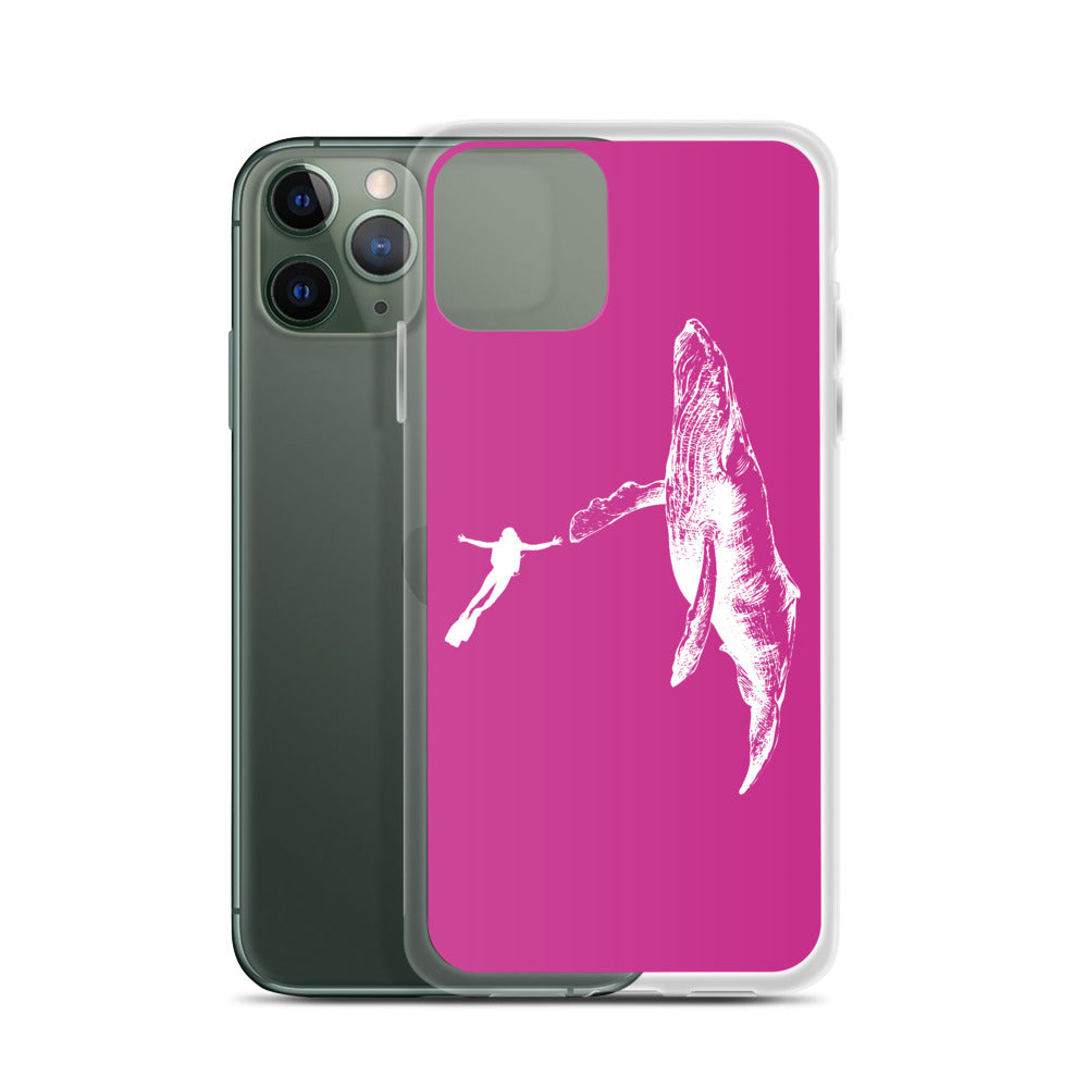 High Five iPhone Case Pink - Splashing Apparel