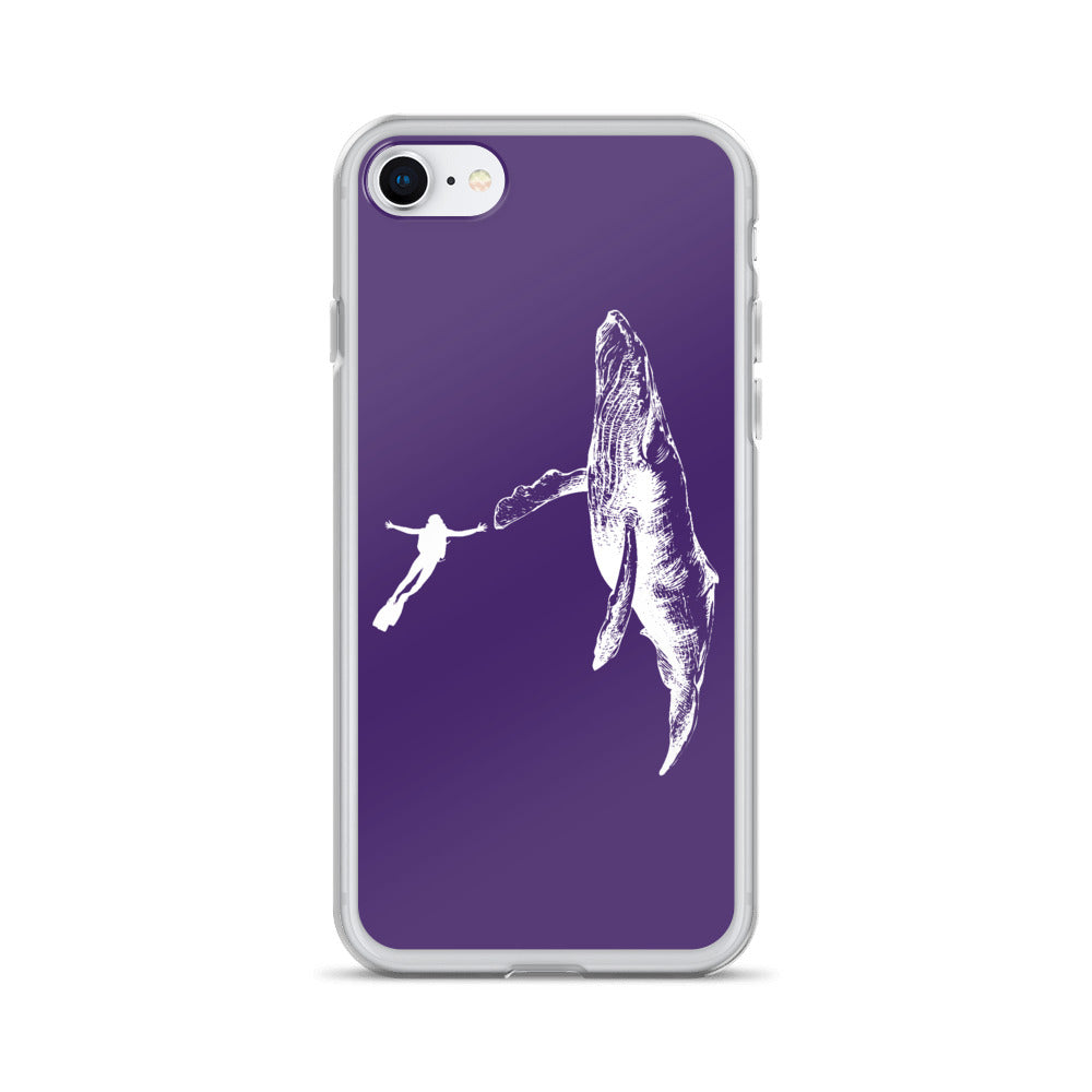 High Five iPhone Case Purple - Splashing Apparel