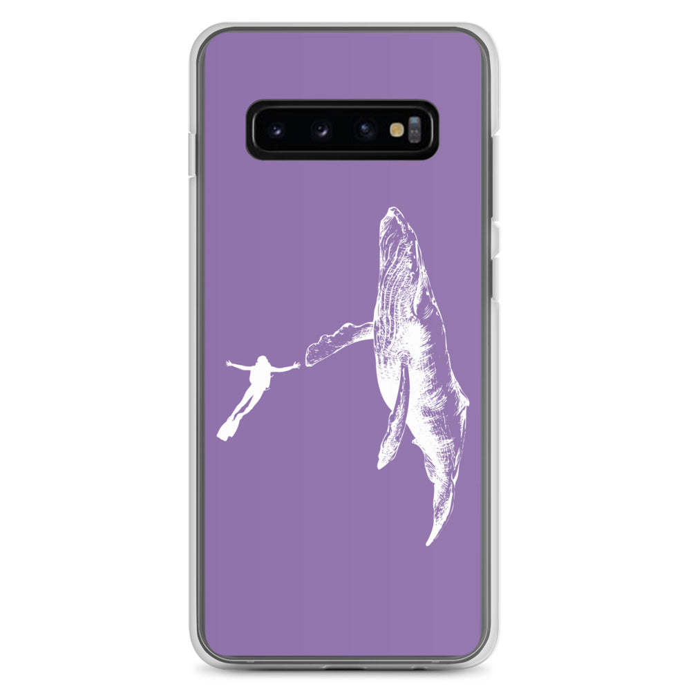 High Five Samsung Case Purple - Splashing Apparel