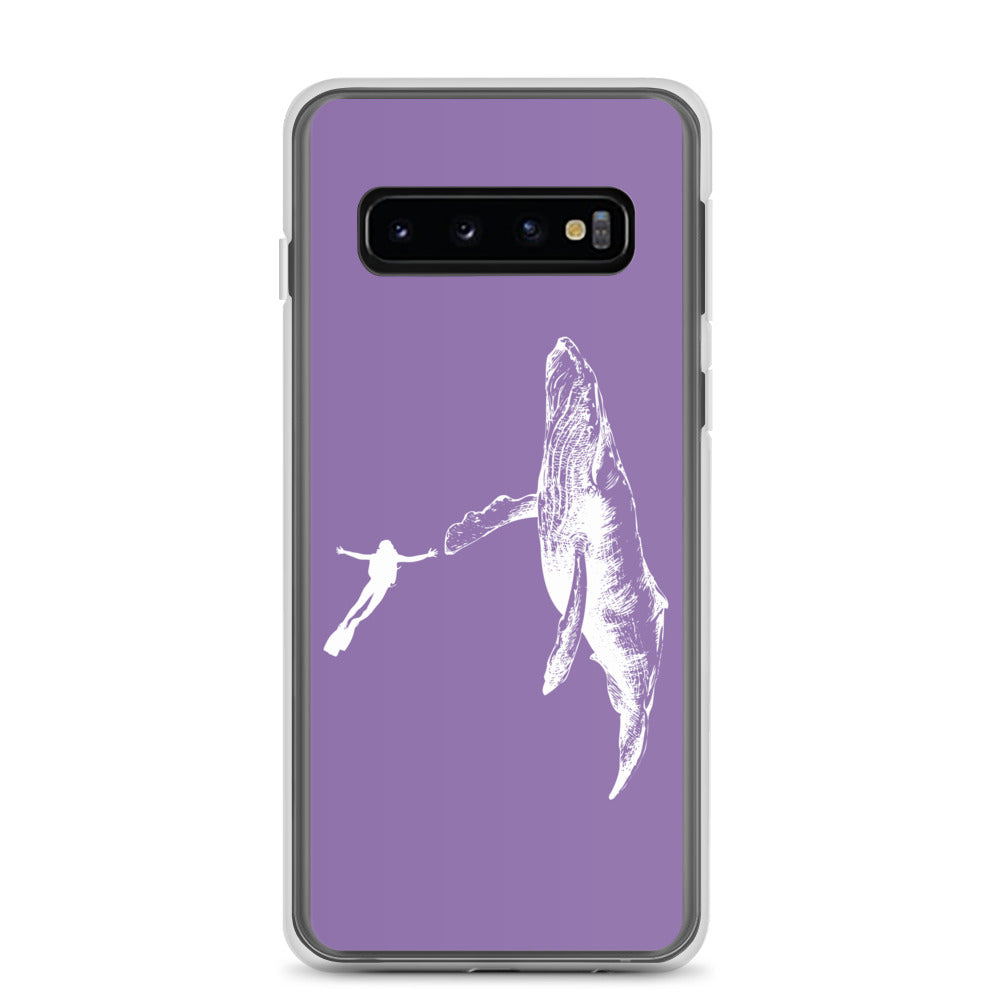 High Five Samsung Case Purple - Splashing Apparel