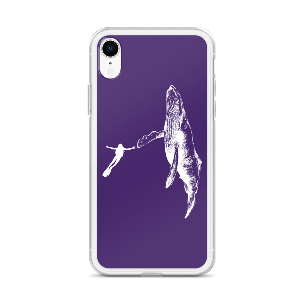 High Five iPhone Case Purple - Splashing Apparel