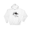 Dream in Black and White Hoodie - Splashing Apparel