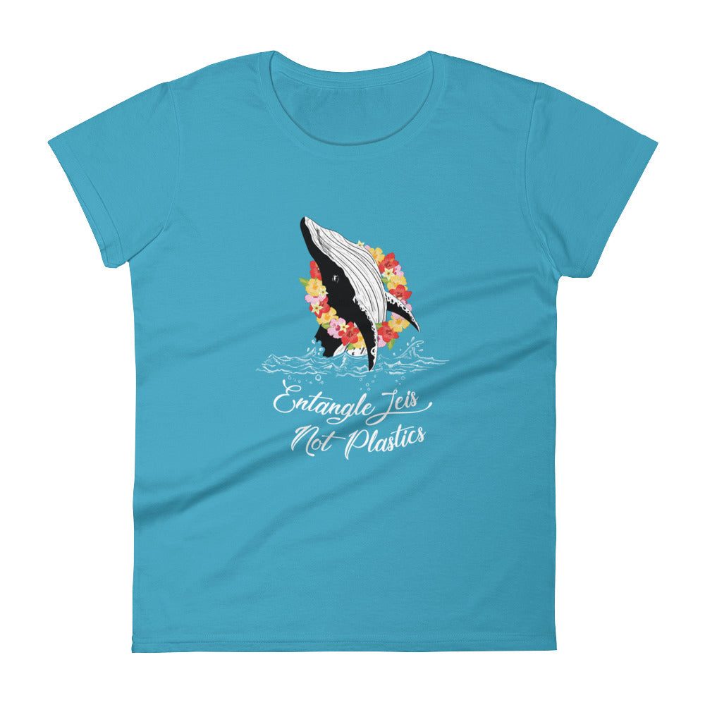 Entangle Leis Women's Shirt - Splashing Apparel