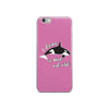Dream in Black and White iPhone Case Pink - Splashing Apparel