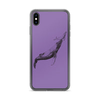 First Breath iPhone Case Purple - Splashing Apparel