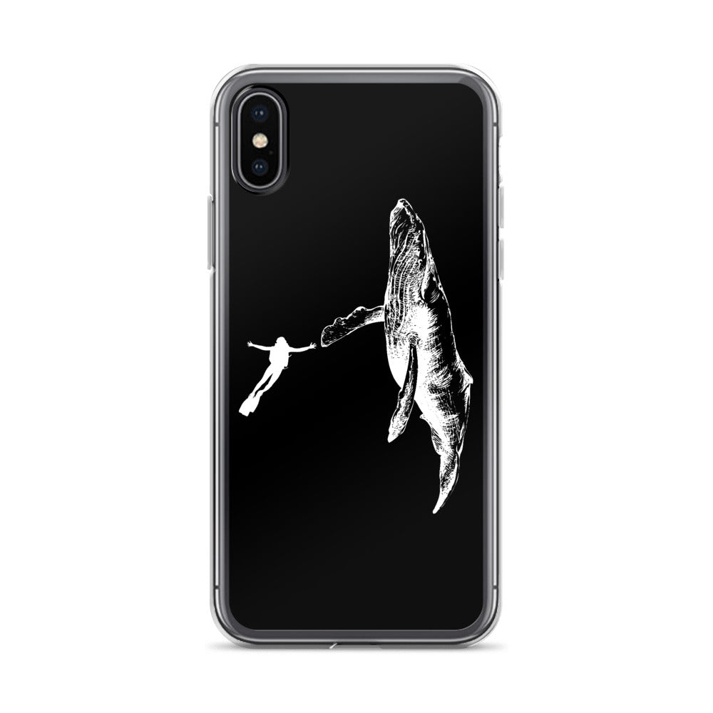 High Five iPhone Case Black - Splashing Apparel