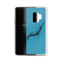 First Breath Samsung Case Blue - Splashing Apparel