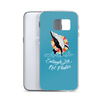 Entangle Leis Samsung Case Blue - Splashing Apparel