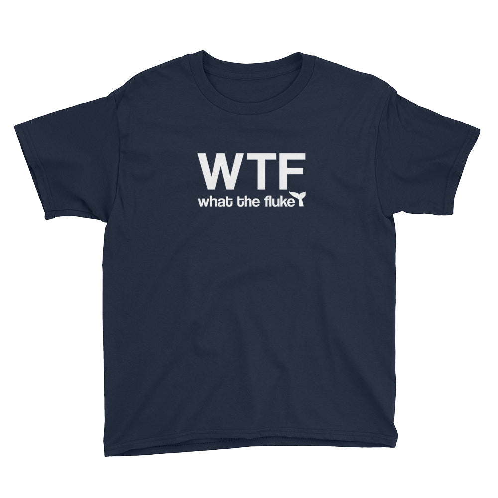 What the Fluke Kids Shirt - Splashing Apparel
