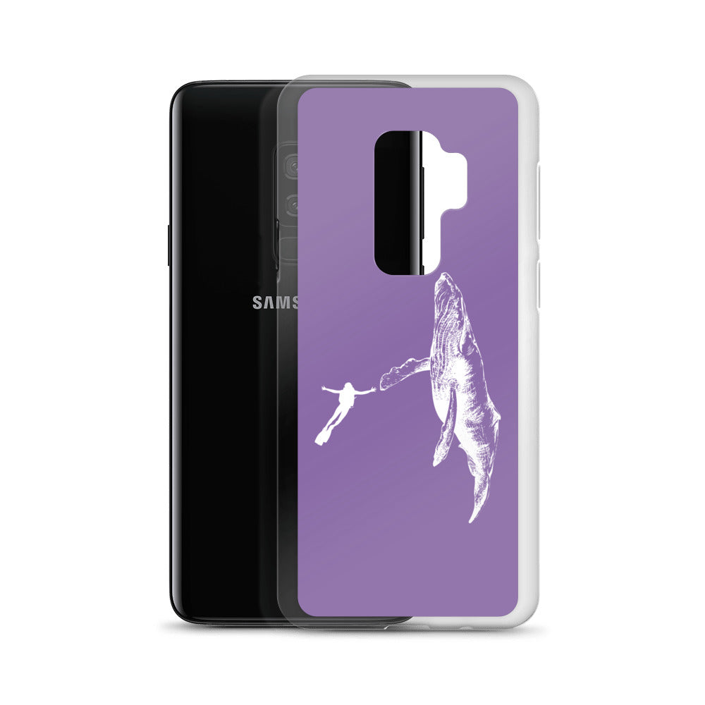 High Five Samsung Case Purple - Splashing Apparel