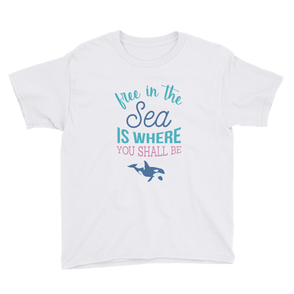 Free in the Sea Kids Shirt