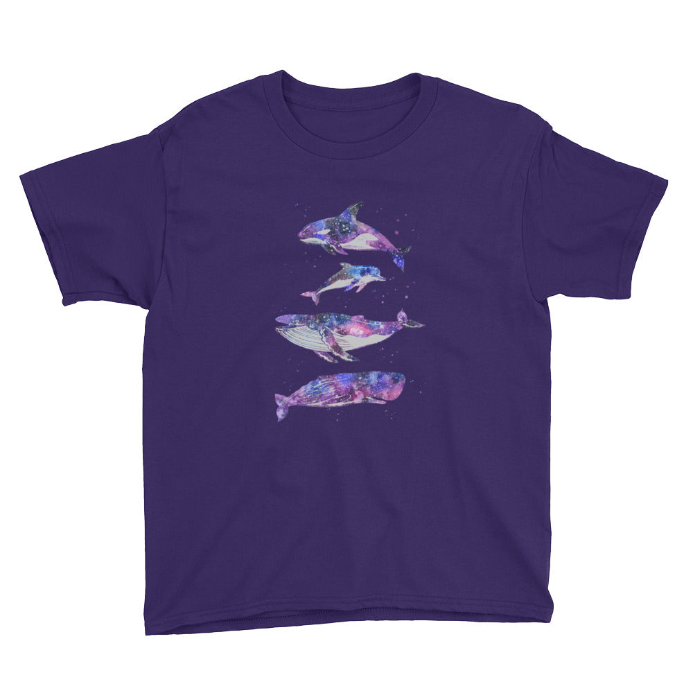 Stary Whales Kids Shirt - Splashing Apparel
