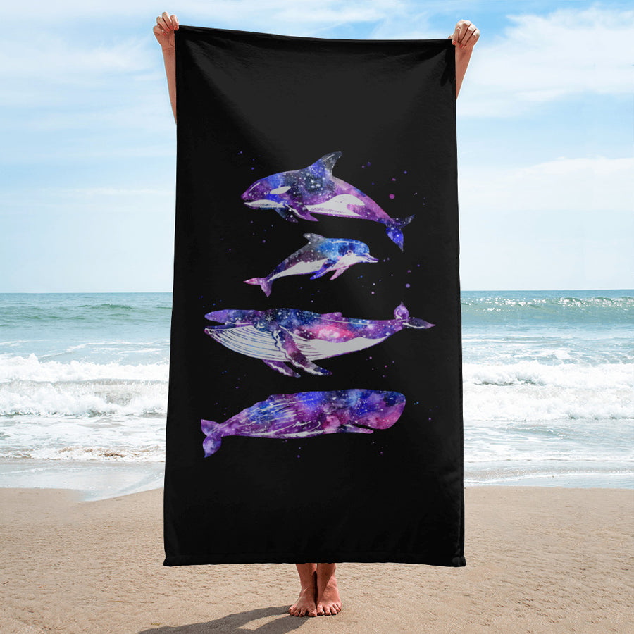 Cosmic Beauties Towel - Splashing Apparel