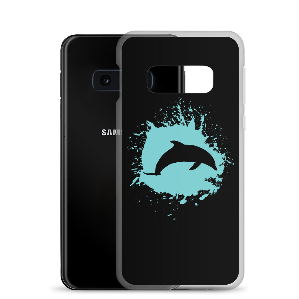 Dolphin Splash Samsung Case - Splashing Apparel