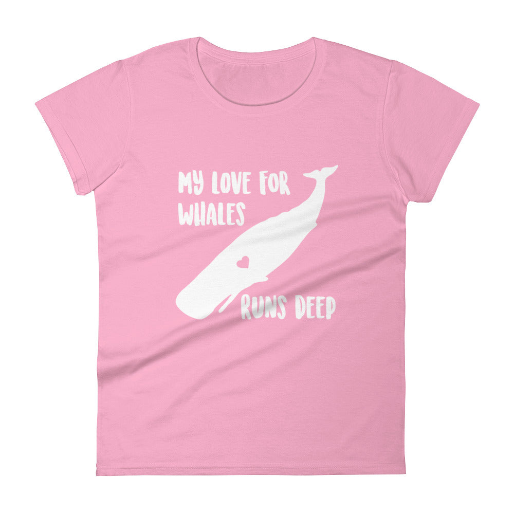 My Love Runs Deep Women's Shirt - Splashing Apparel