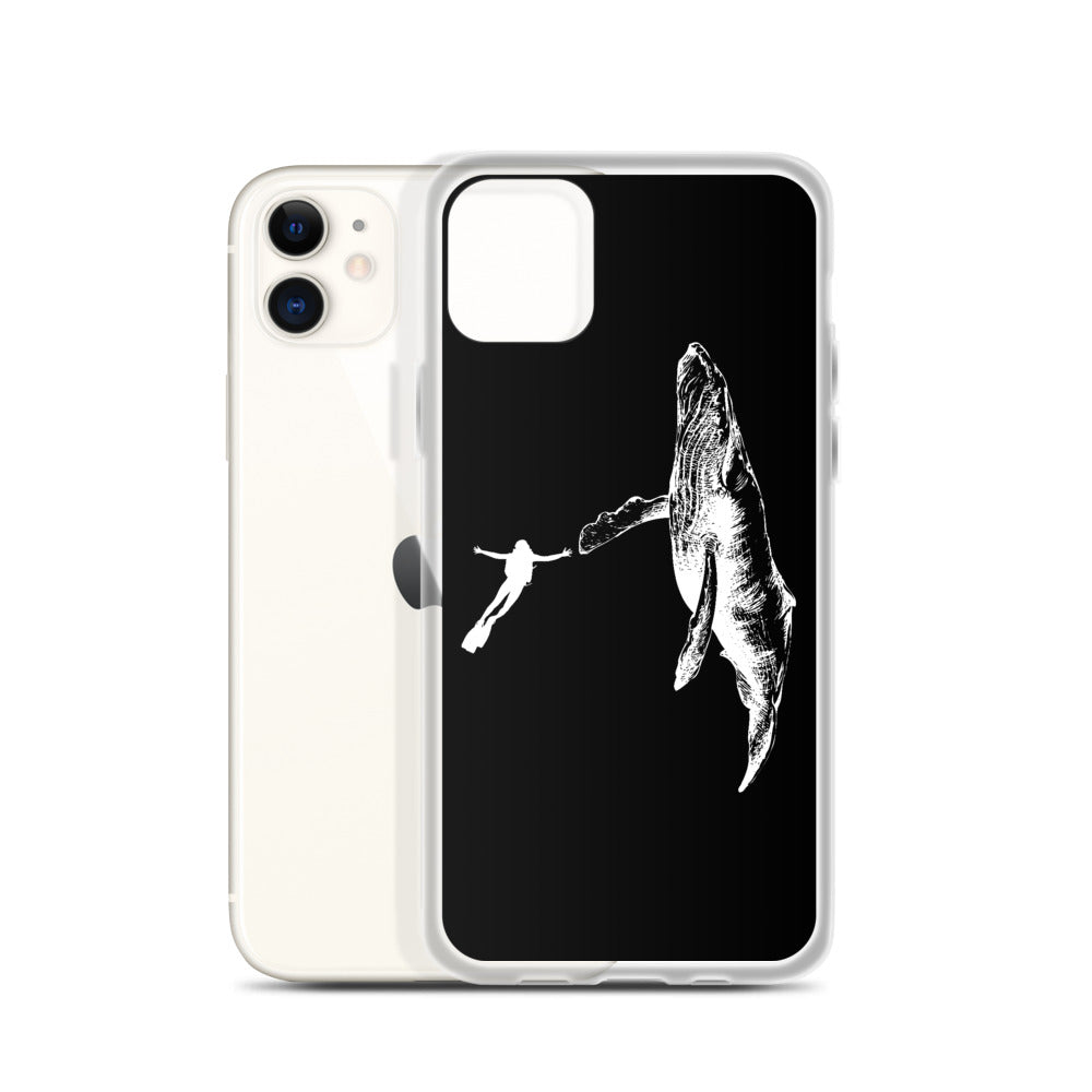 High Five iPhone Case Black - Splashing Apparel