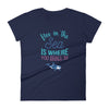 Free in the Sea Women's Shirt - Splashing Apparel