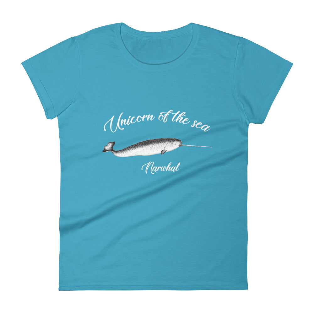 Unicorn of the Sea Women's Shirt - Splashing Apparel