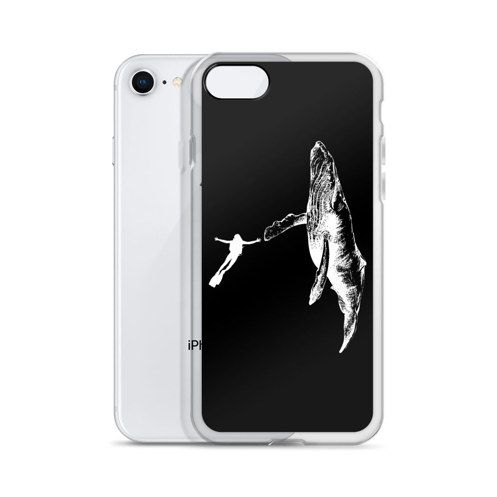 High Five iPhone Case Black - Splashing Apparel