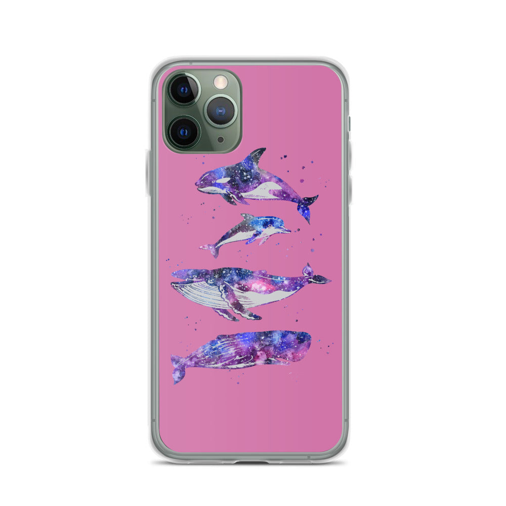 Cosmic Beauties iPhone Case Pink - Splashing Apparel