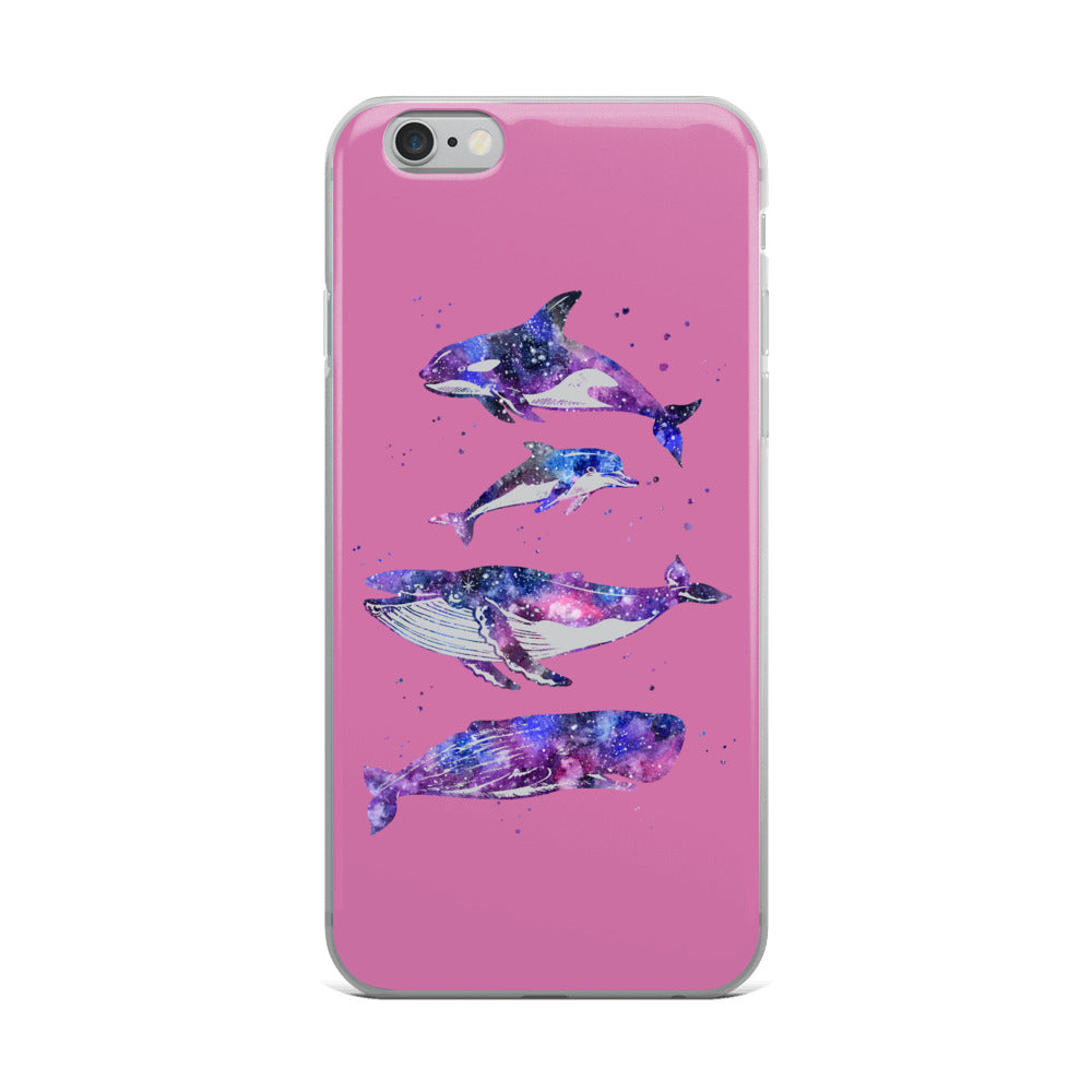 Cosmic Beauties iPhone Case Pink - Splashing Apparel