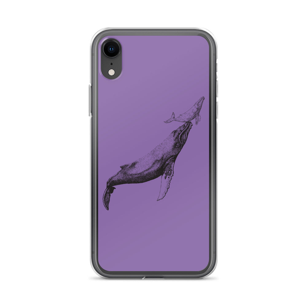 First Breath iPhone Case Purple - Splashing Apparel